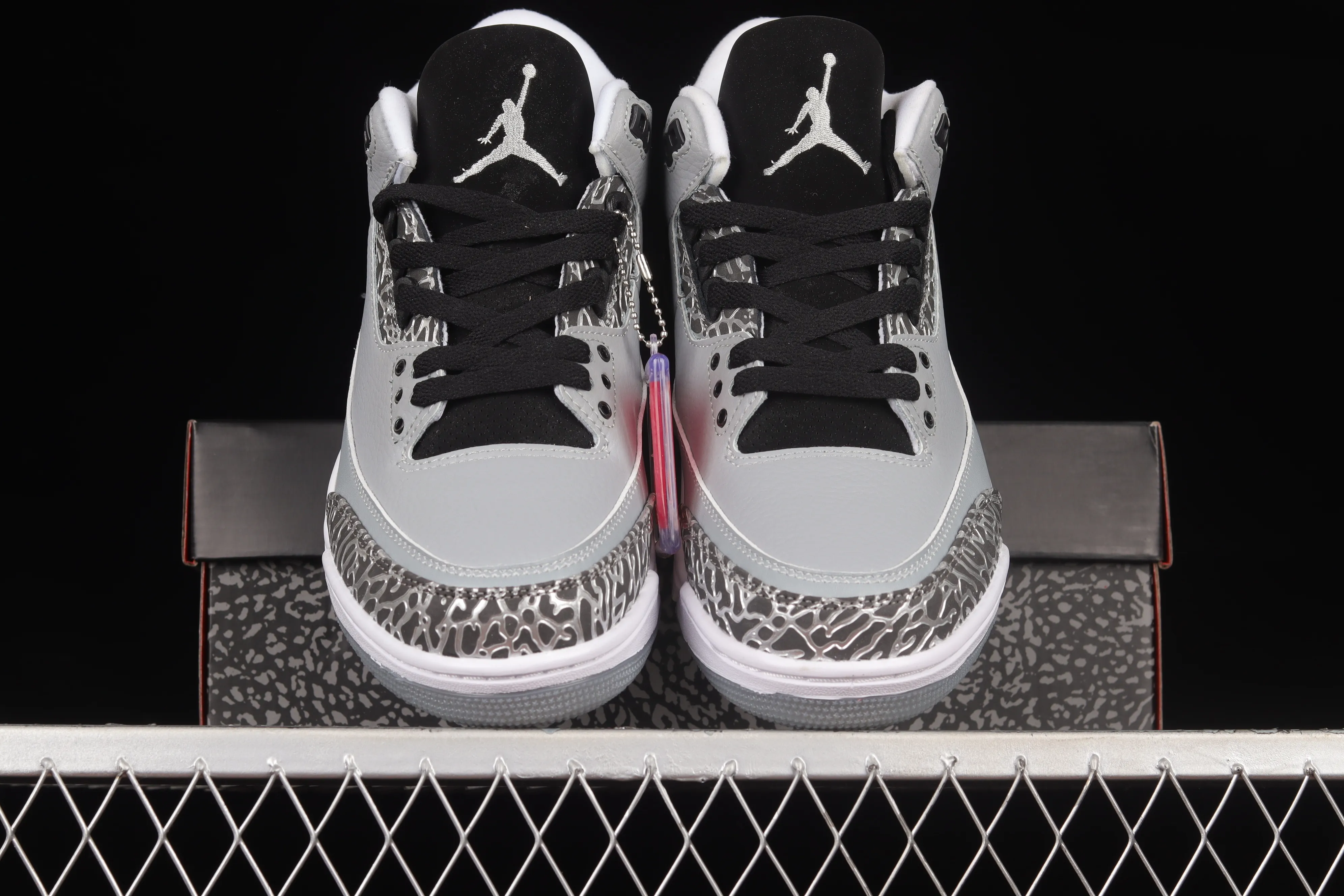 All categories Air Jordan Jordan series basketball shoes Air Jordan 3 Air Jordan 3 "Wolf Grey" AJ3 Joe 3 Wolf Gray 136064-004